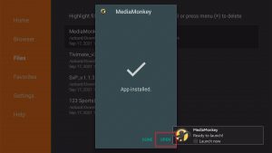 Install MediaMonkey App on Firestick 18
