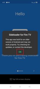 Install Sideloader for Fire TV App on Your Android 14