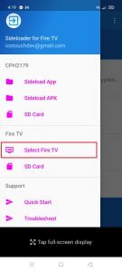 Install Sideloader for Fire TV App on Your Android 18