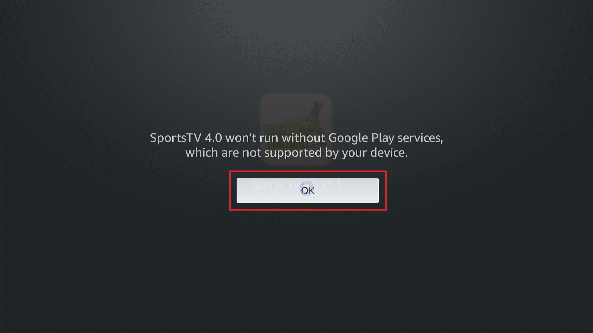 Install Sports TV MOD on Firestick Step 19