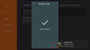Install Storage Truth on Firestick Step 18