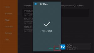 Install Tivimate Companion on Firestick 18