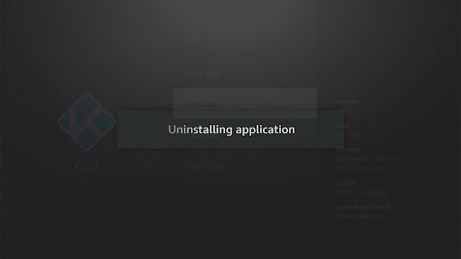 Uninstall Kodi from Firestick Settings 7