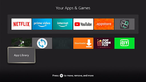 Uninstalling Kodi Using App Options on FireStick 7