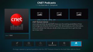 Install CNET Podcasts Kodi Addon 6