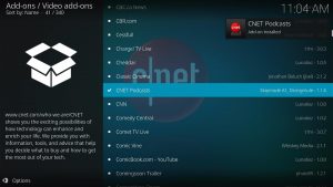 Install CNET Podcasts Kodi Addon 8
