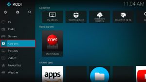 Install CNET Podcasts Kodi Addon 9