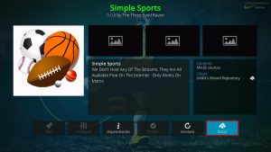 Simple Sports Kodi Addon 20