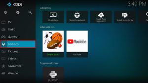 Simple Sports Kodi Addon 23