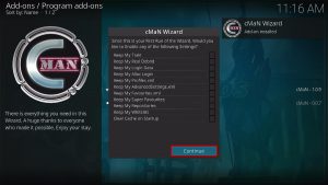 Kodi Man Build 21