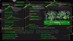 Kodi Man Build 26