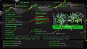 Kodi Man Build 27