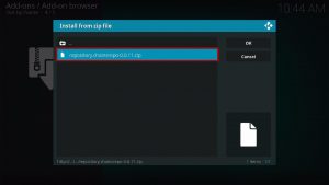 Install Unchained Horror Kodi Addon 13