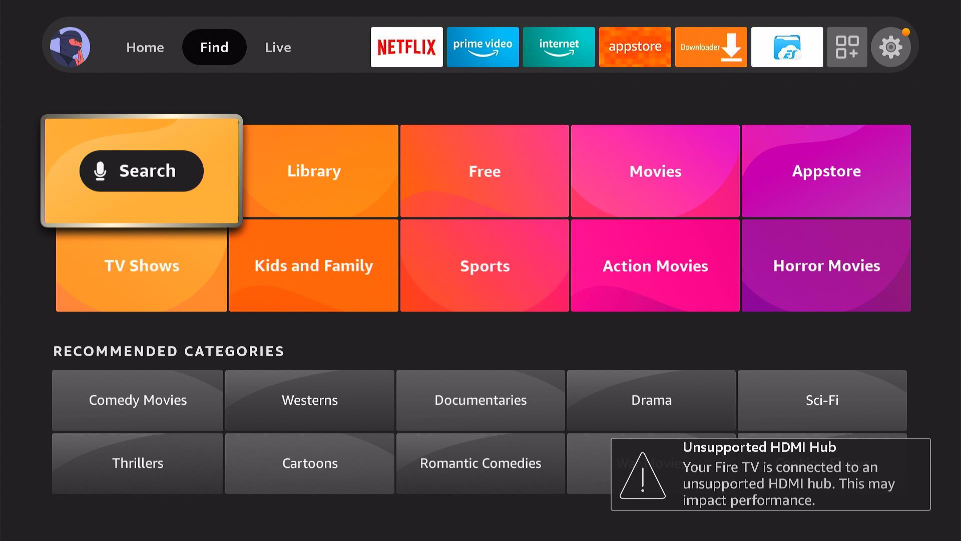 Install YouTube TV App on your Fire TV stick step 3