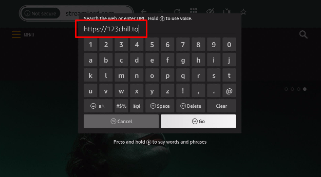 Stream 123Chill Website on FireStick Step 11