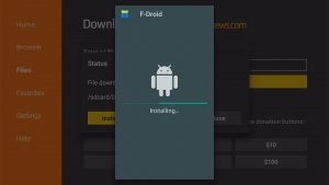 F-Droid app