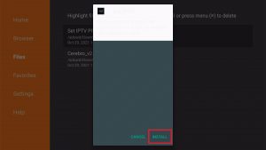 Install Set IPTV Pro 17