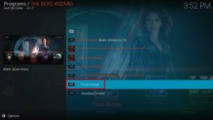 Black Widow Kodi Build