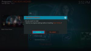 Black Widow Kodi Build