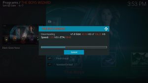 Black Widow Kodi Build