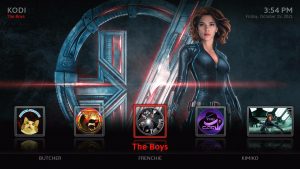 Black Widow Kodi Build