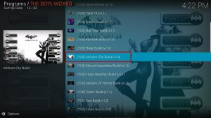Arkham City Kodi Build