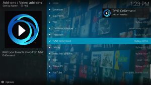 TVNZ OnDemand Kodi Addon
