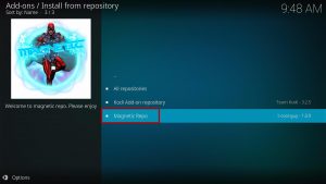 Nightwing Kodi Addon