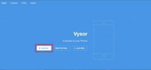 Vysor app