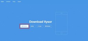 Vysor app