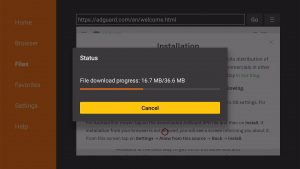 Install the Adguard app on your Fire TV Stick 16