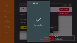 Install the AdLock app on your Fire TV Stick 20