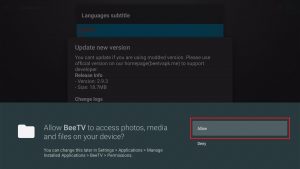 Install Bee TV on your Fire TV Stick 8