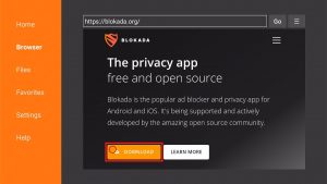 Install Blokada on your Fire TV Stick 15