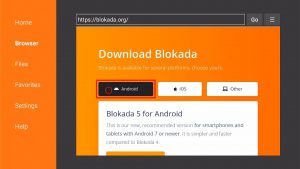 Install Blokada on your Fire TV Stick 16