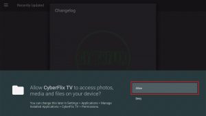 Install CyberFlix on your Fire TV Stick 7