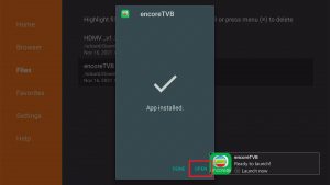 Install EncoreTVB App on Fire TV Stick 15