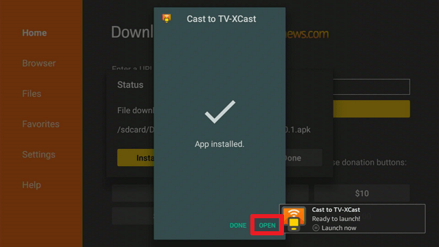 Install Castify on Firestick Step 17