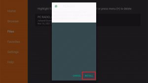 Install PC Radio App on Fire TV Stick 16