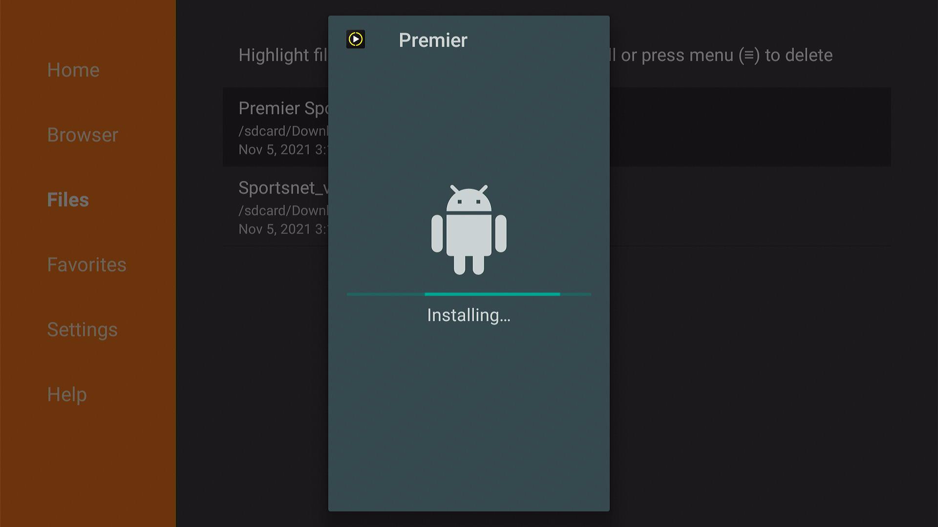 Install Premier Sports on Firestick 17