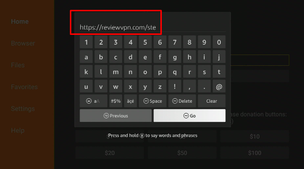 Install Stellio Player APK on Firestick Step 14