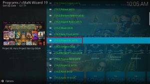 Install Project BL Kodi Build Step 27