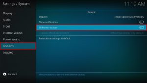 Install GTFA Kodi Build 3