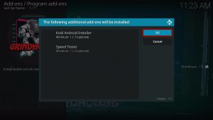 Install GTFA Kodi Build 21