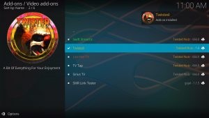 Install Twisted Kodi Addon 22