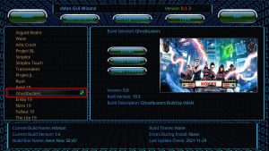 Install Ghostbusters Kodi Build Step 27