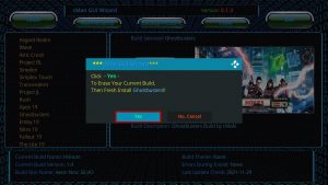 Install Ghostbusters Kodi Build Step 29