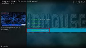 Install Blue Lite Kodi Build 29