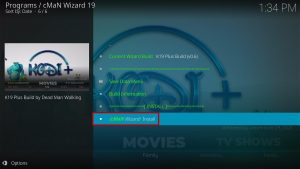 Install K19 Plus Kodi Build Step 28