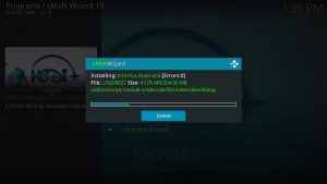 Install K19 Plus Kodi Build Step 30